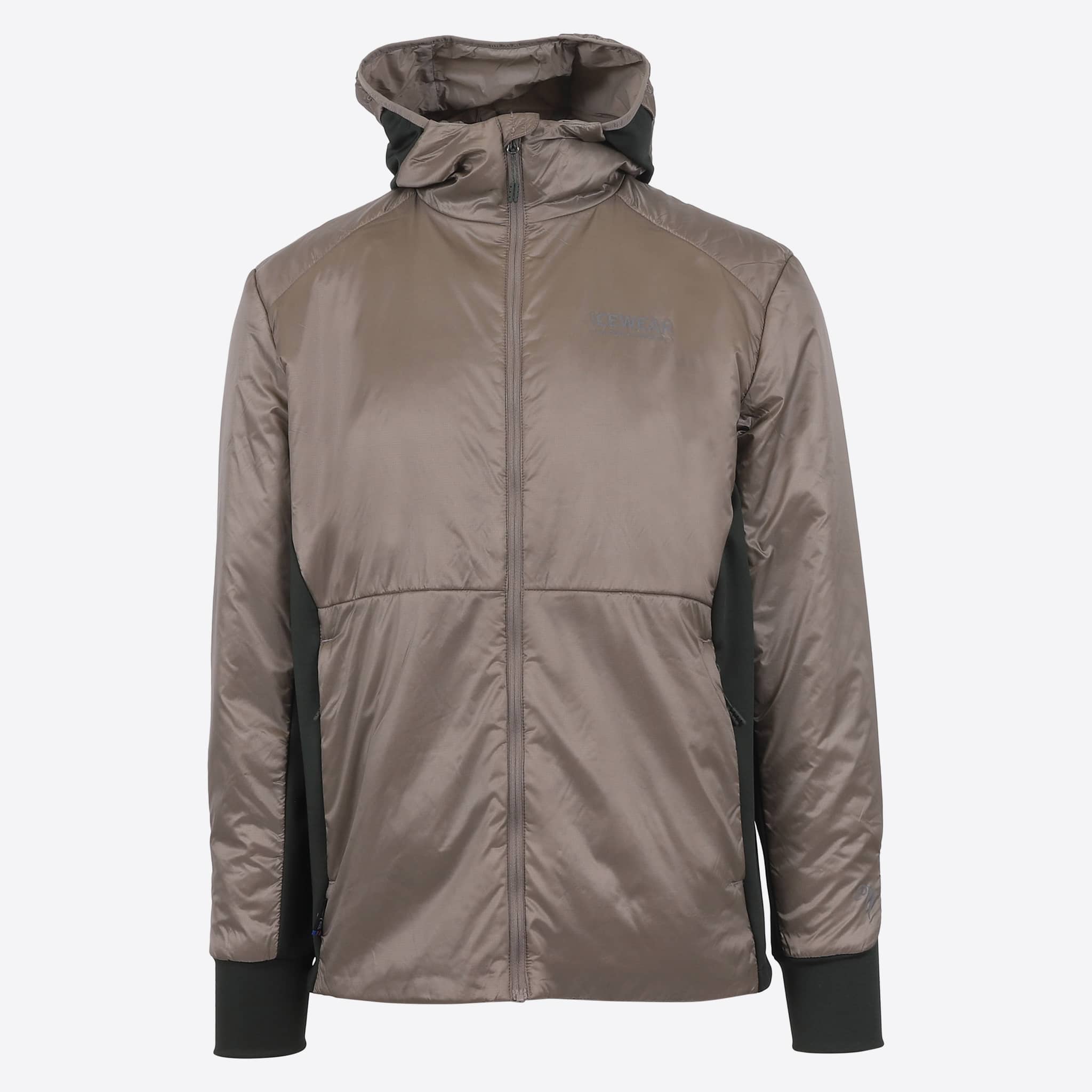 Veste à capuche Black sheep en laine islandaise 